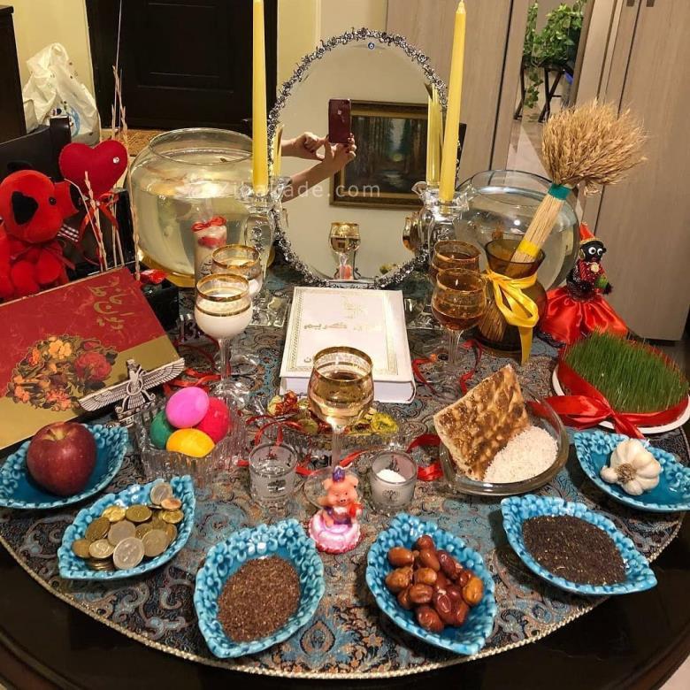 آموزش تزیین سفره هفت سین